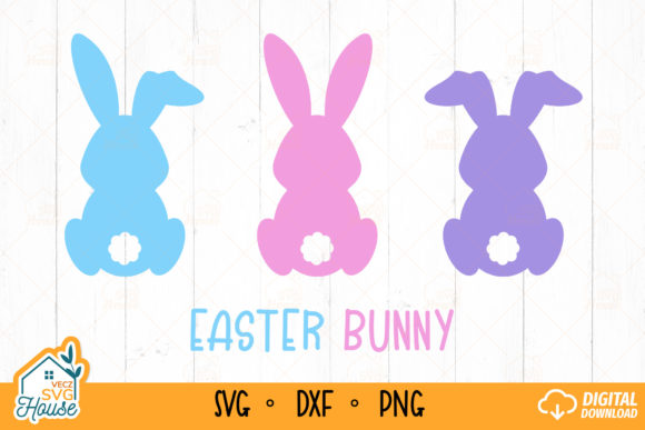Easter Bunny SVG for Crafts and Graphics