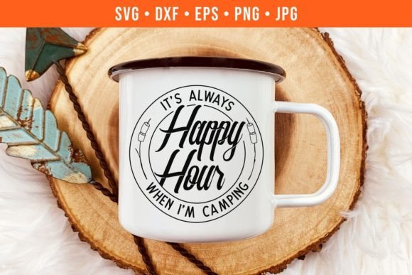 Fun Camping SVG Graphics for Creative Crafts