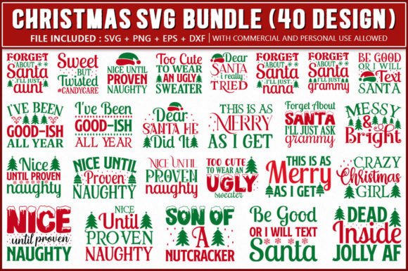 Fun Christmas Graphics for Crafts