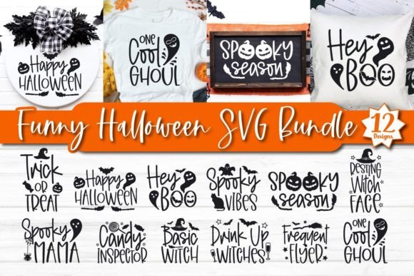 Fun Halloween Graphics for Creative Crafts