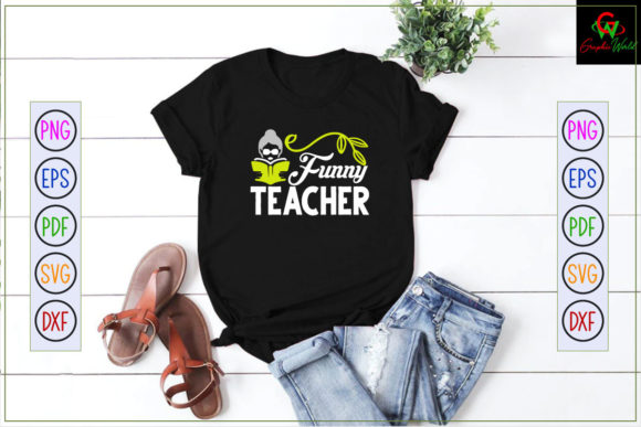 Fun Teacher SVG Graphic for Crafts and Branding