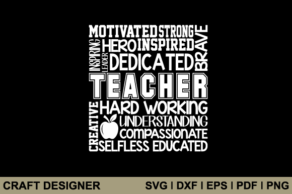 Fun Teacher Svg Graphics for Crafts and Marketing