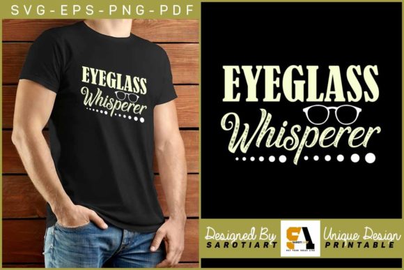 Optometry Svg Funny T-shirt Design for Graphics and Crafts