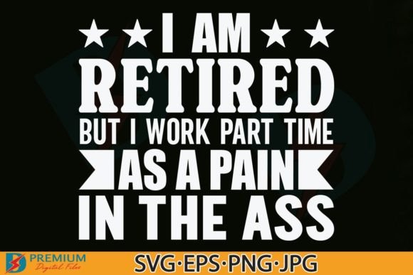 Retired SVG Design for Graphics and Crafts