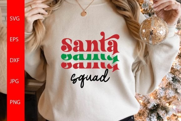 Santa Squad SVG
